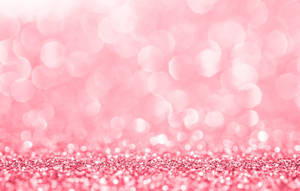 Luminous Pink Glitters Wallpaper