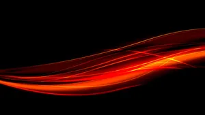 Luminous Red Orange Wallpaper