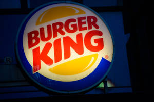 Luminous Signage Burger King Wallpaper