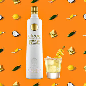 Luxurious Ciroc Summer Colada French Vodka Wallpaper