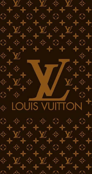 Luxury Aesthetic Louis Vuitton Pattern Wallpaper