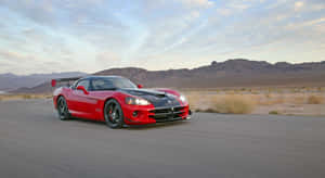 Luxury Rides In Style With The Dodge Viper Wallpaper