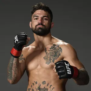 M M A Fighter Portrait Mike Perry Wallpaper