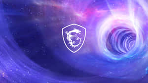 M S I Dragon Black Hole Desktop Wallpaper Wallpaper