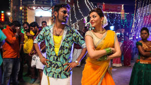 Maari And The Woman Character Wallpaper