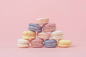 Macarons Pastel Desktop Wallpaper