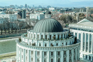 Macedonia Archeology Museum Dome Wallpaper