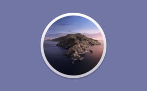 Macos Catalina Purple Poster Wallpaper