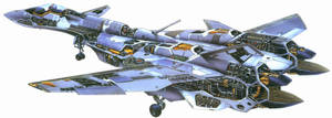 Macross Jet Model Wallpaper