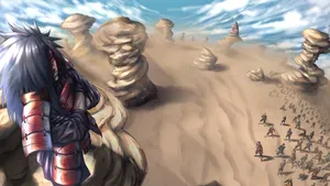 Madara Against Ninja Army Wallpaper