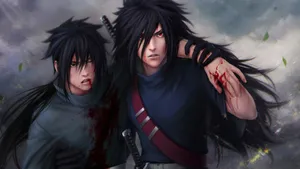 Madara And Izuna Artwork Wallpaper