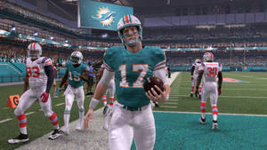 Madden Nfl 25 Game Ryan Tannehill Miami Dolphins Wallpaper