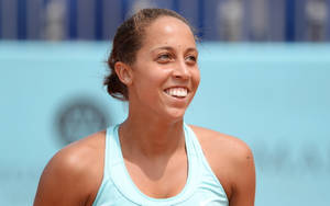 Madison Keys Smiling For Desktop Wallpaper