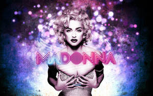 Madonna - An Icon Of Music And Pop Culture Wallpaper