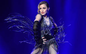 Madonna Performing Live Wallpaper