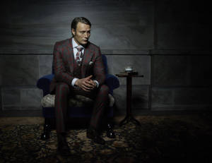 Mads Mikkelsen Hannibal Character Wallpaper