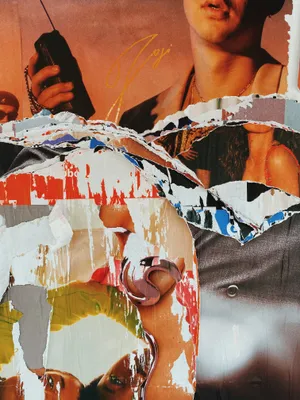 Magazine Pages Collage Art Wallpaper