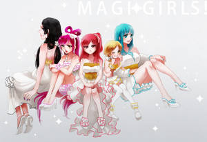 Magi The Kingdom Of Magic Girls Wallpaper