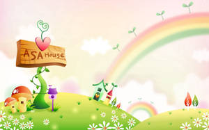Magic Land Cartoon Artwork Wallpaper