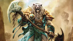 Magic The Gathering Ajani Goldmane Wallpaper