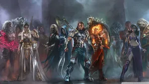 Magic The Gathering Planeswalkers Pantheon Wallpaper
