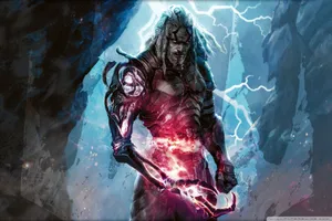 Magic The Gathering Tezzeret Lightning Wallpaper