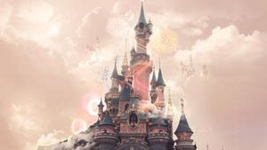 Magical Aesthetic Disney Castle For Computer Wallpaper