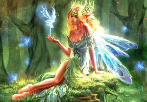 Magical Fairy Fanart Wallpaper