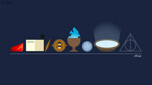 Magical Items Harry Potter Laptop Wallpaper