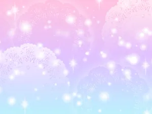 Magical Pastel Blue And Pink Wallpaper