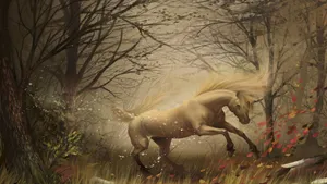 “magical Real Unicorn” Wallpaper