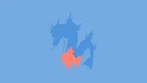 Magikarp Blue Background Gyarados Wallpaper
