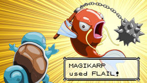 Magikarp Used Flail Wallpaper