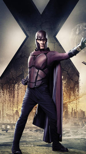 Magneto Crushed Metal Wallpaper