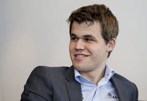 Magnus Carlsen Smile Wallpaper