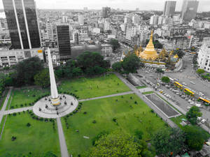 Maha Bandula Park Yangon Wallpaper