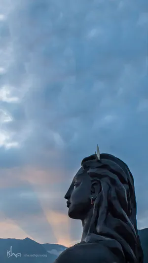 Maha Shivaratri Head Mobile Wallpaper