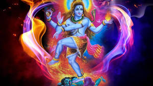 Majestic Artwork Of God Shiva Wallpaper