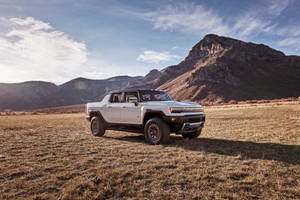 Majestic Hummer Dominating The Hillside Wallpaper