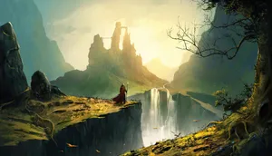 Majestic Medieval Kingdom Wallpaper