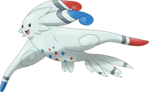 Majestic Mega Togekiss In Action Wallpaper