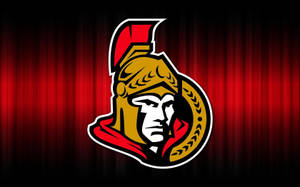 Majestic Ottawa Senators Emblem Wallpaper