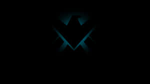 Majestic Shield On A Striking Gradient Background Wallpaper