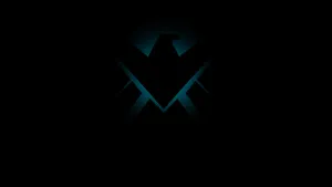 Majestic Shield On A Striking Gradient Background Wallpaper