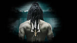 Majestic Shiva In Black Wallpaper