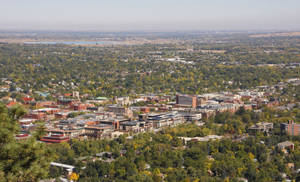 Majestic University Of Colorado Campus View Wallpaper