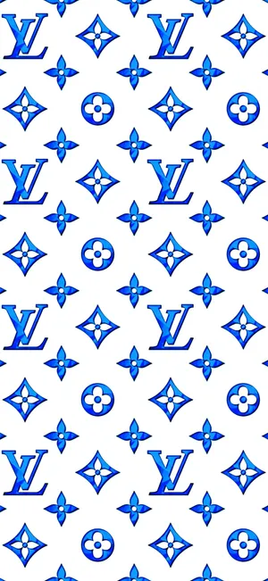 “make A Stylish And Luxurious Statement In Louis Vuitton Blue” Wallpaper