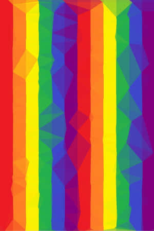 Make Every Day A #colorfulday With Aesthetic Rainbow Mobile Wallpaper