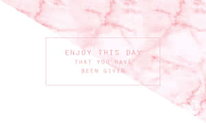 Make Your Workspace Bloom With The Aesthetic Marble Desktop Wallpaper