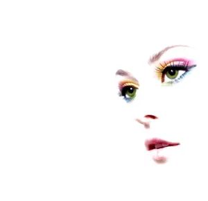 Makeup Rainbow Art Wallpaper